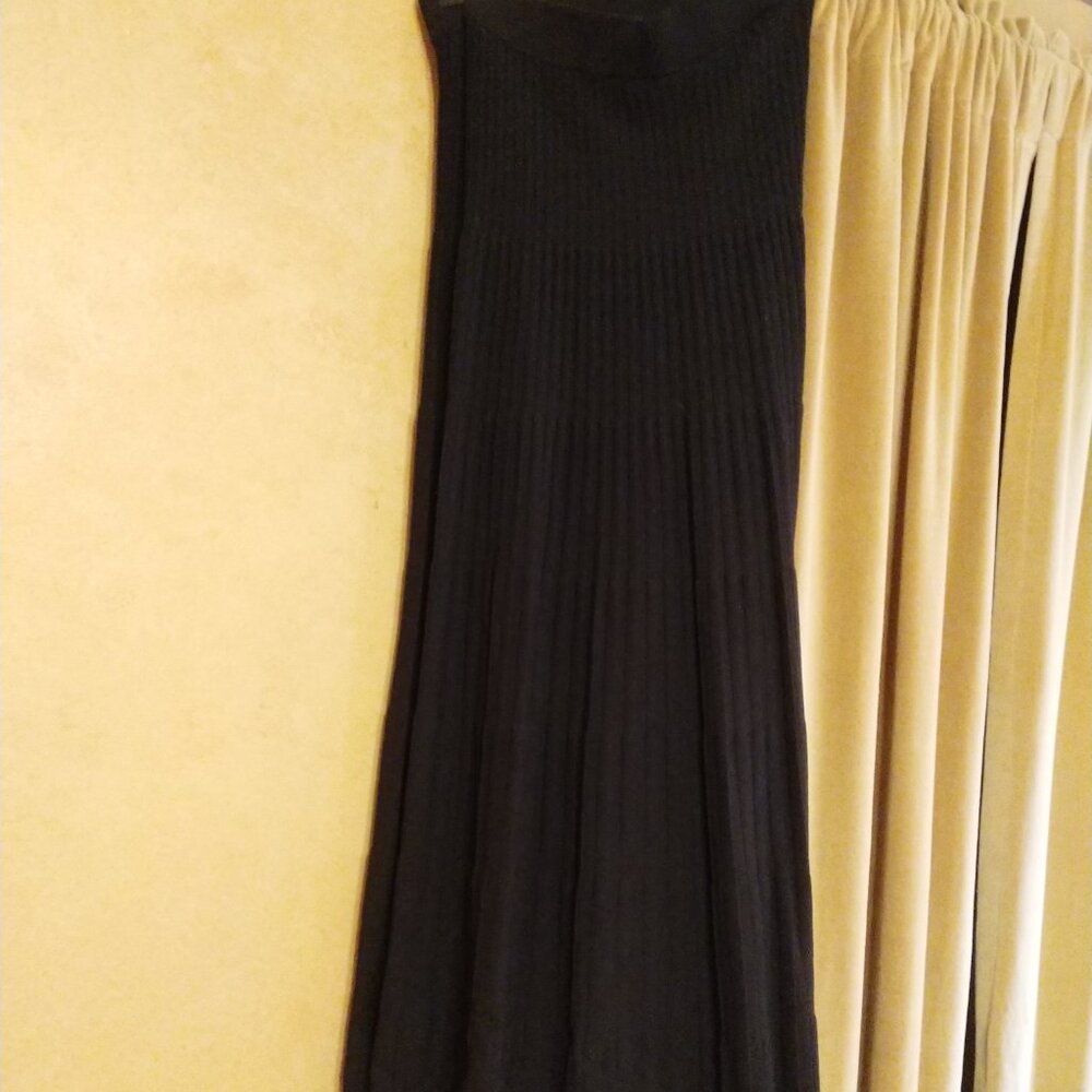 Zara black midi